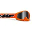 FMF Powerbomb Silver Mirror Lens Goggles in Orange