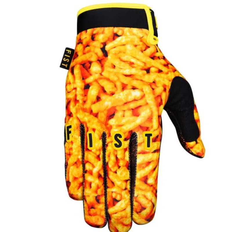 Fist Handwear Twisted Gloves in Yellow