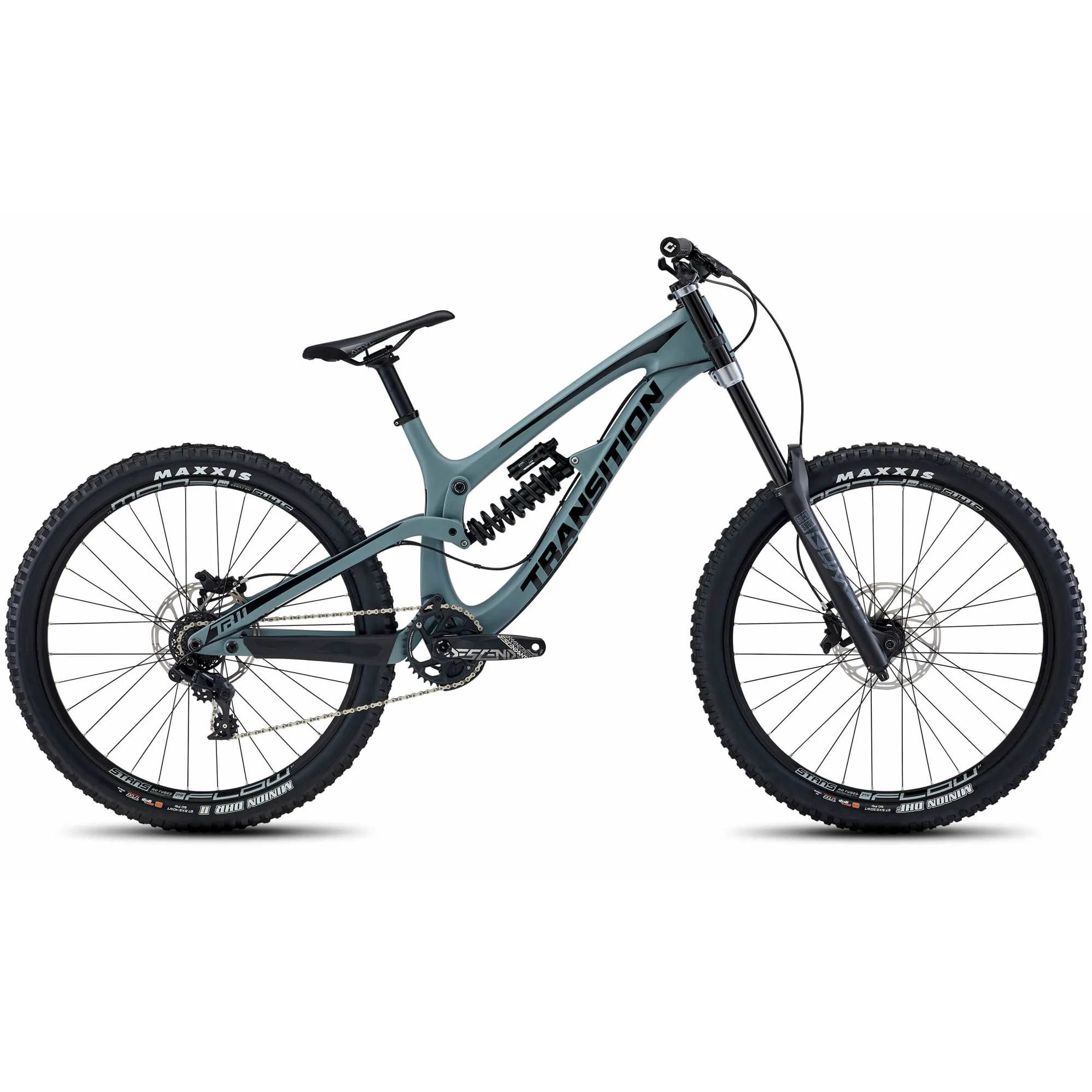2020 Transition TR11 V2 Carbon DH GX FS Downhill Mountain Bike in Blue