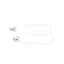Sidi Tecno 3 Push Dial Replacement Buckles in White