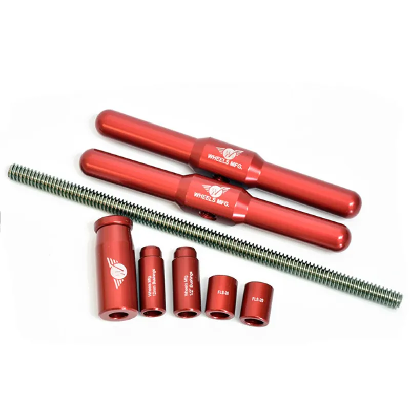 Wheels Manufacturing Shock Bush Press Kit in Red