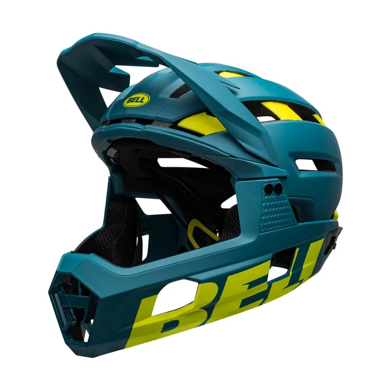 mtb helmet removable chin